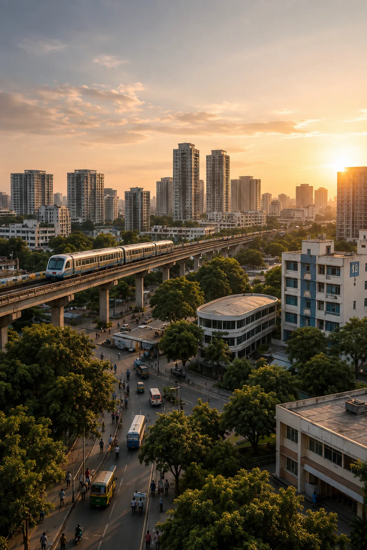 A modern Indian city shaped for enduring growth